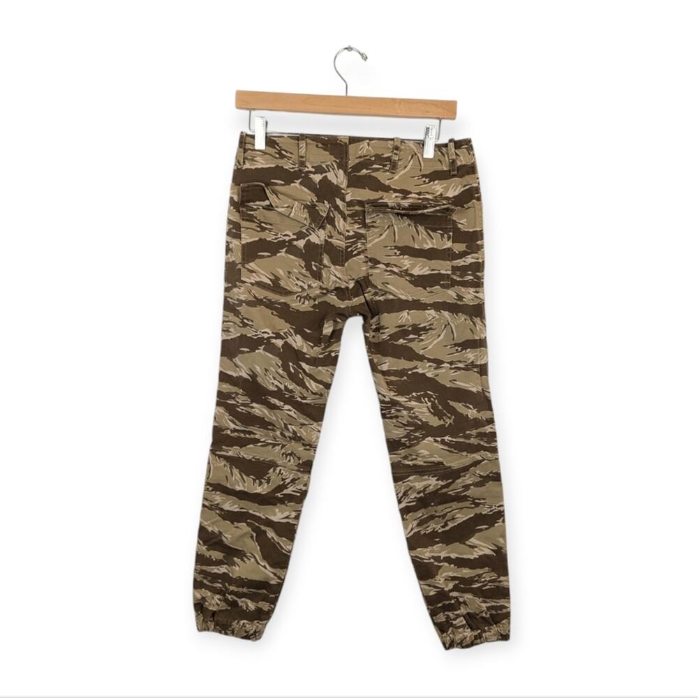 Nili Lotan Camo Cropped French Military Pants Size 4 - Picture 2 of 10